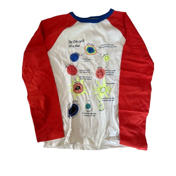 Mini Boden life cycle of a star Shirt size 9-10 - Picture 1 of 2